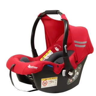 【Tony Bear】Pearl鋁把手嬰兒手提籃汽座0-13kg/附贈雨套/蚊帳