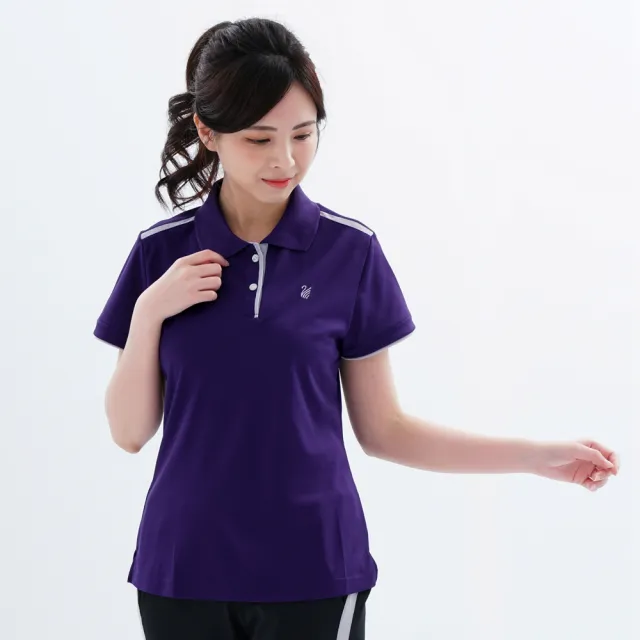 【遊遍天下】台灣製女款涼感吸濕排汗抗UV防曬機能POLO衫(M-5L 大尺碼)