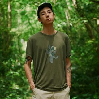 【Icebreaker】男 Core 圓領短袖上衣-出發健行(美麗諾羊毛/排汗衣/登山健行/機能上衣/休閒穿搭)
