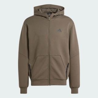 【adidas 愛迪達】運動服 連帽外套 男外套 D4T FULL-ZIP HO(IY1133)