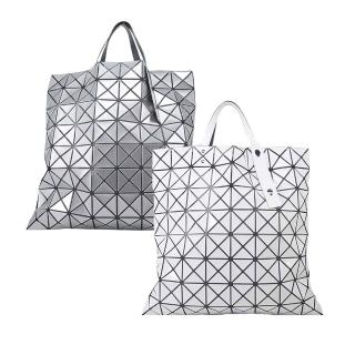 【ISSEY MIYAKE 三宅一生】BAOBAO 幾何方格8x8托特包(任選)