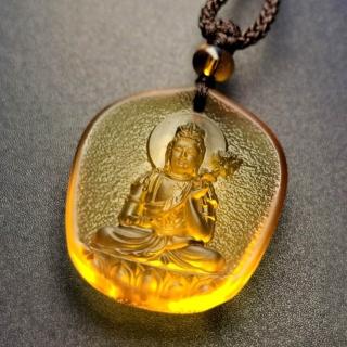 【LEESA】開運項鏈\守護神\項鍊\吊墜\飾品\辟邪項鏈\保平安\琉璃項鍊\護身符\男女同款\觀音項鍊\吊飾\