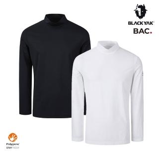 【BLACKYAK】男 ICE FRESH小高領長袖上衣[二色可選]BYEB1MC702(春夏 底層衣 內搭 小高領 涼感 男款)