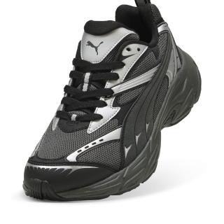 【PUMA】Puma Morphic Retro 厚底 增高 休閒鞋 運動 黑銀 穿搭(39592007)