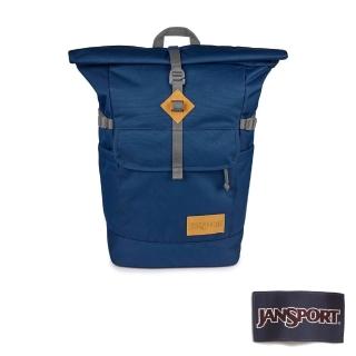 【JANSPORT】HATCHET ROLLTOP 捲蓋式後背包 海軍藍(JS0A86DK003)