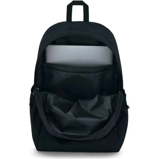 【JANSPORT】雙11 SLOUCH PACK 垂型機能背包 經典黑(JS0A85NV008)