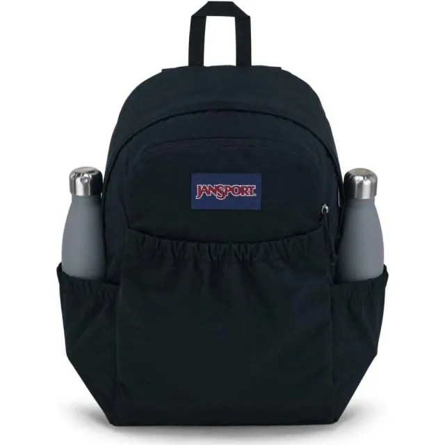 【JANSPORT】雙11 SLOUCH PACK 垂型機能背包 經典黑(JS0A85NV008)