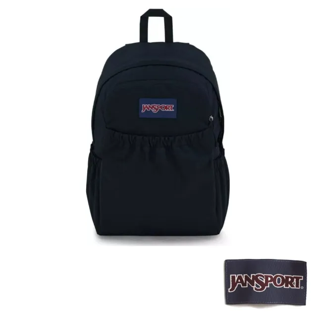 【JANSPORT】SLOUCH PACK 垂型機能背包 經典黑(JS0A85NV008)