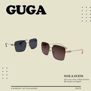 【GUGA】偏光太陽眼鏡 LADY GIRL經典款(鍍金質感鏡框 視野清晰 UV400抗紫外線)