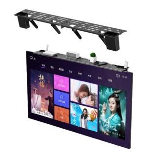 【MGSHOP】90CM電視機頂置物架 路由器收納架(遙控器收納盒款)