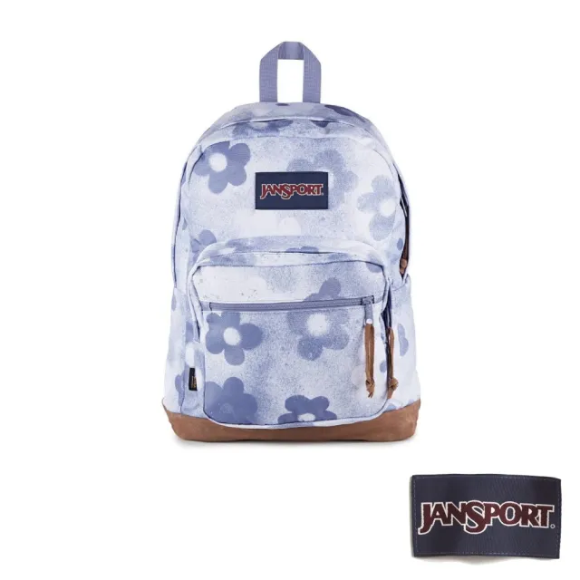 【JANSPORT】RIGHT PACK 經典後背包 塗鴉印花(JS0A4QVALH4)