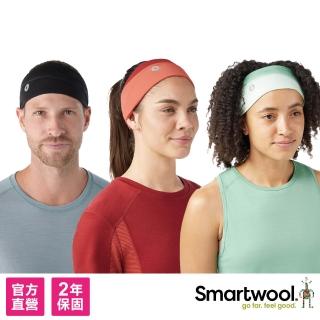 【SmartWool】美麗諾羊毛 運動型 超輕頭帶(運動 訓練 路跑 止汗 健身 頭巾)