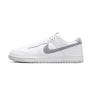 【NIKE 耐吉】Dunk Low White Ashen Slate 男鞋 白灰色 皮革 運動 休閒鞋 IH0632-141