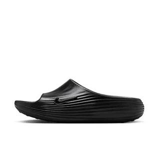 【NIKE 耐吉】REACTX REJUVEN8 SLIDE 黑 休閒 軟Q 防水 拖鞋 女鞋 男鞋(HV4479-001)