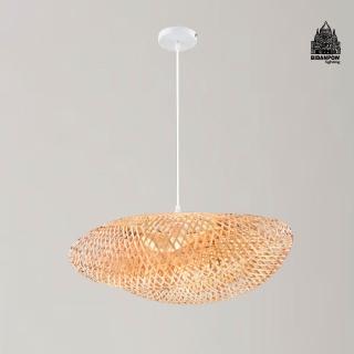 【必登堡】緹竹菈吊燈 B572003(餐廳燈/中島燈/邊幾燈/禪風竹藝/日式侘寂風/南洋風)