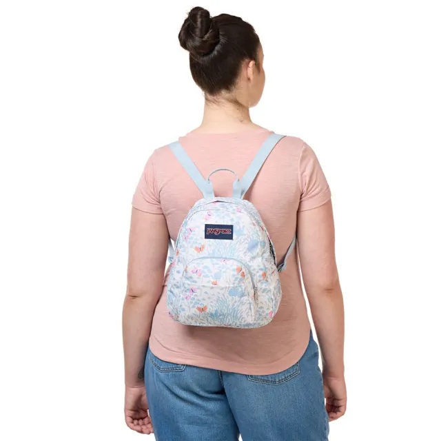 【JANSPORT】雙11 HALF PINT迷你小背包 - 輕盈白(JS00TDH6LK4)