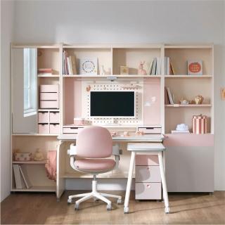 【iloom 怡倫家居】LINKI PLUS 1200型 4層智能型書桌組 螢幕架款(含門板+LED 4色)