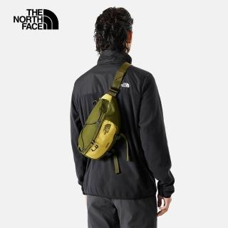【The North Face 官方旗艦】北面男女款綠色防潑水可調節腰帶休閒腰包｜81ENYI4