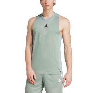 【adidas 愛迪達】運動背心 AIRCHILL TANK 男 - JI8201