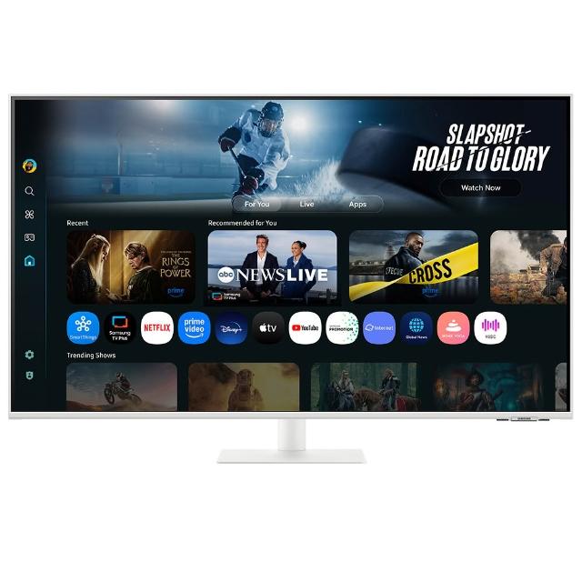 【Samsung 三星】S43FM703UC 43型4K 16:9 AI智慧聯網螢幕(影音串流/HDR10/內建喇叭/Type C/４ms/搖控器)