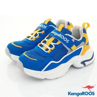 【童鞋520】KangROOS美國袋鼠鞋-FUSION老爹鞋款(KK32324藍-19-22.5cm)