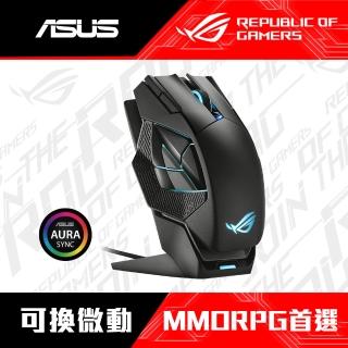 【ASUS 華碩】MyCard500點數組★ROG SPATHA X 無線電競滑鼠