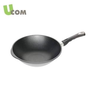 【UCOM 瑞康屋】德國黑魔法炒鍋單柄無蓋32cm