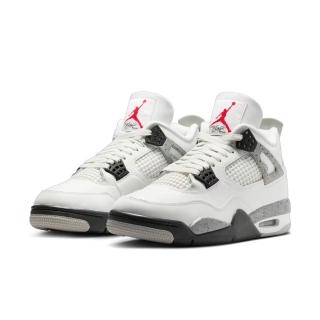 【NIKE 耐吉】Nike Air Jordan 4 White Cement 白水泥 復刻 休閒鞋 男鞋 FV5029-100