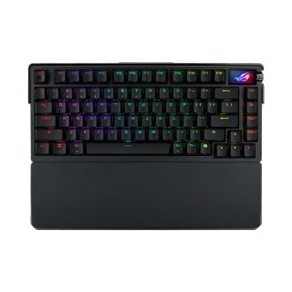 【ASUS 華碩】MyCard500點數組★ROG-AZOTH-EXTREME-SW 無線電競鍵盤(SNOW 雪軸/PBT)