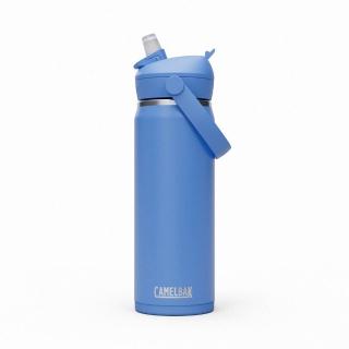 【CAMELBAK】600ml Flip Straw不鏽鋼多水吸管保溫瓶-保冰(隨行杯/保冰杯/環保杯/水瓶/冰壩杯)