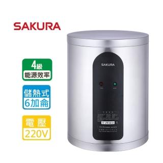 【SAKURA 櫻花】倍容定溫熱水器 6加侖(EH0651S6原廠保固原廠基本安裝)