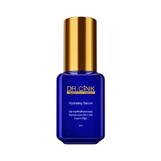 【DR.CINK 達特聖克】水微晶長效鎖水精華液-升級版 30ml(鎖水 保濕 小藍瓶)