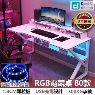 【C&D】80款電競桌(超耐重 穩固首選)