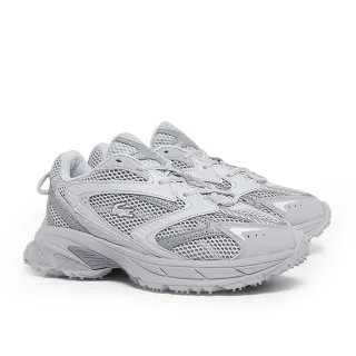 【LACOSTE】L003 男鞋 運動鞋 透氣網布 休閒鞋 慢跑鞋 灰色(49SMA0006_08C)
