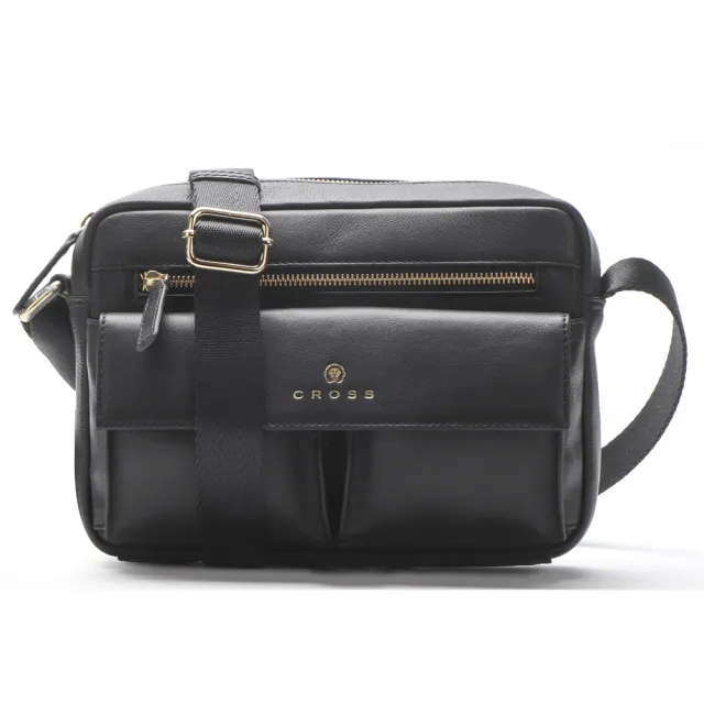 【CROSS】直播限定 限量1折 頂級小牛皮肩背包斜背包 全新專櫃展示品(維克多JUMP系列)