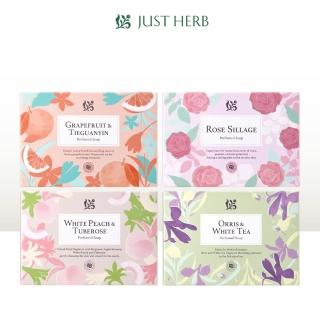 【JustHerb香草集】花植沐浴香氛皂180g(多款任選/花果香裡恢復粉嫩美肌)