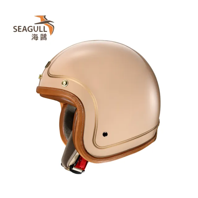 【SEAGULL 海鷗】TW-786職人條紋安全帽(3/4安全帽/多色挑選)