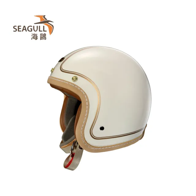 【SEAGULL 海鷗】TW-786究極職人條紋安全帽(3/4安全帽/多色挑選)