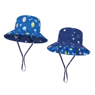 【Brille Brille】兒童雙面涼感防曬帽-星寶