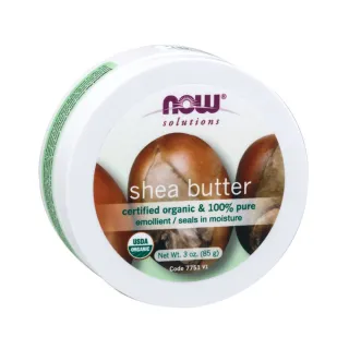 【NOW娜奧】美國有機認證純乳木果油油膏85g-Now Foods