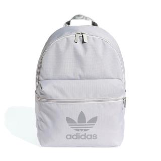 【adidas 愛迪達】ADICOLOR BACKPK 灰色 運動包 書包 旅行包 大容量 後揹包 JI9436