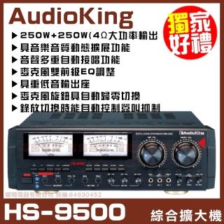 【AudioKing】HS-9500 卡拉OK綜合擴大機(音樂音質動態擴充套件功能/音響裝置)