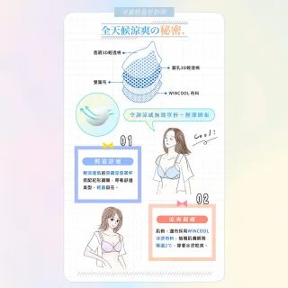 【Wacoal 華歌爾】輕涼系列 B-C罩杯內衣 NB4537SB(冰糖膚)