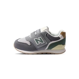 【NEW BALANCE】NB 996 童鞋 小童 深灰綠黃棕色 魔鬼氈 寬楦 運動 休閒鞋 IZ996RB3