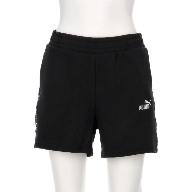 【PUMA】基本系列ESS Tape 女款 黑色 5吋 歐規 短褲 68501201