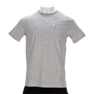 【PUMA】ESS Elevated 男款 灰色 上衣 圓領 T恤 歐規 運動 休閒 短袖 68472604