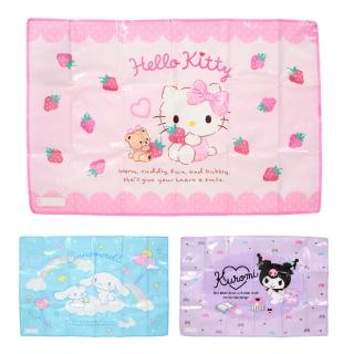 【小禮堂】Sanrio 三麗鷗 單人野餐墊 90x60cm Kitty 大耳狗 酷洛米(平輸品)
