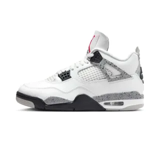【NIKE 耐吉】籃球鞋 Air Jordan 4 OG White Cement 白水泥 2025經典回歸 男鞋 FV5029-100