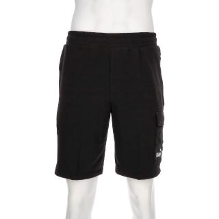 【PUMA】基本系列ESS No. 1 男款 黑色 歐規 Logo 工裝 10吋 運動 休閒 短褲 68266201