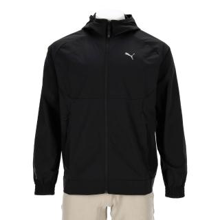 【PUMA】流行系列PUMATECH 男款 黑色 歐規 連帽 風衣 運動 休閒 外套 62967501